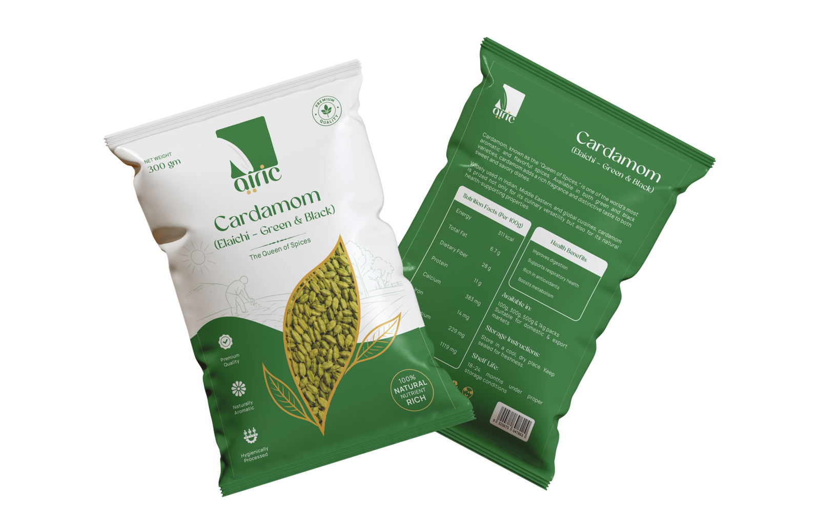 Cardamom (Elaichi – Green & Black) - Image 2