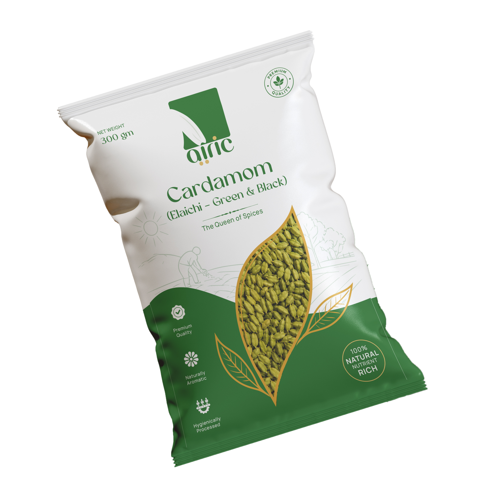 Cardamom (Elaichi – Green & Black)